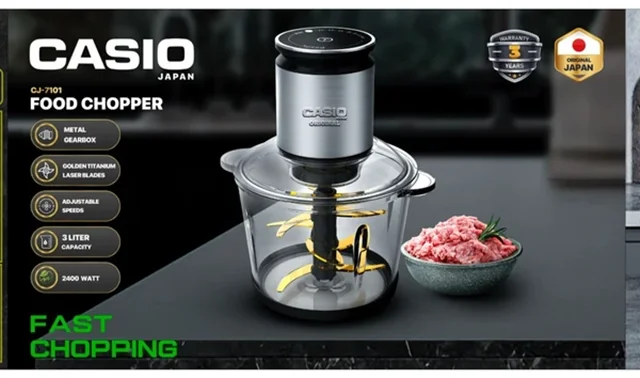 خردکن کاسیو ژاپن مدلCJ-7101